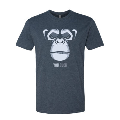 Bad Monkey - You Suck - CVC T-Shirt Thumbnail